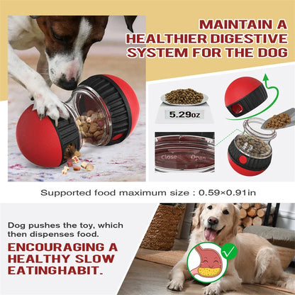 Mr.PetPlanet™ PlayTrack Pro: Interactive Food Dispensing Dog Toy